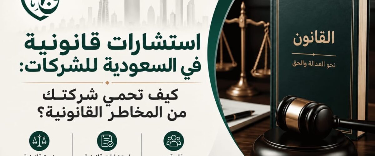 استشارات قانونية في السعودية للشركات: كيف تحمي شركتك من المخاطر القانونية؟