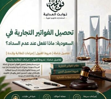 تعرف على خطوات تحصيل الفواتير التجارية غير المسددة في السعودية، وأهم المستندات المطلوبة، ومتى تكفي المطالبة الودية أو يلزم أمر أداء أو طلب تنفيذ أو دعوى قضائية.