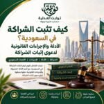 تعرف على كيفية إثبات الشراكة في السعودية، وأهم الأدلة مثل العقود والتحويلات البنكية والمراسلات، وخطوات رفع الدعوى وحقوق الشريك بعد إثبات حصته.